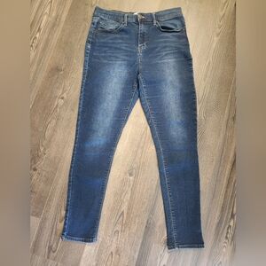 Mudd High-Rise Ankle Jeggings